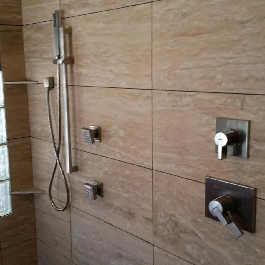 Shower fixture installation for Water Heater Replacement in Monrovia